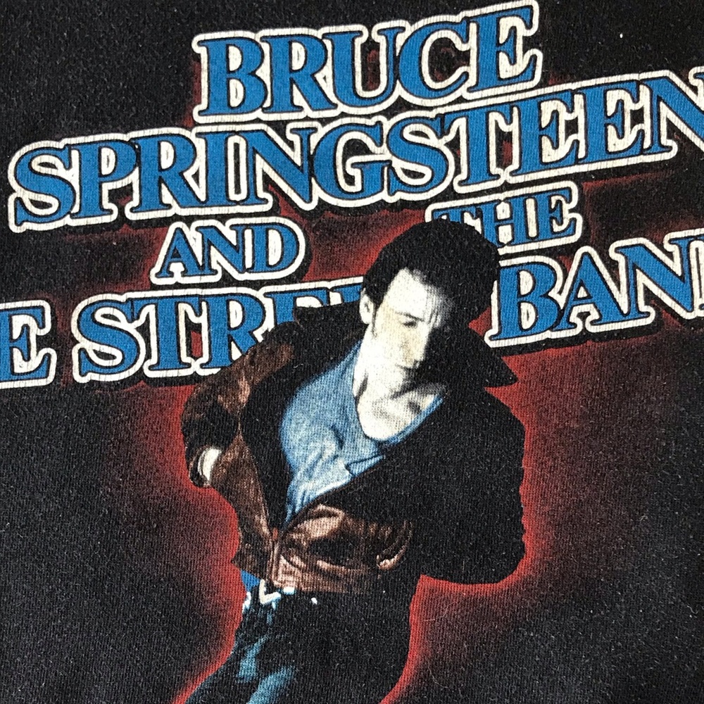 Vintage Bruce Springsteen Sleeveless Sweatshirt